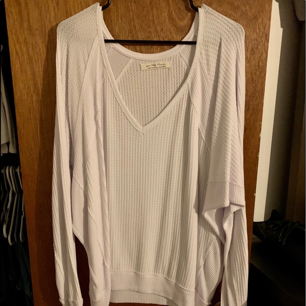 Free People long sleeve pullover